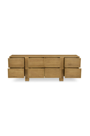 Modern European furniture - Japandi Oak 8-Drawer Dresser - www.oroa.com