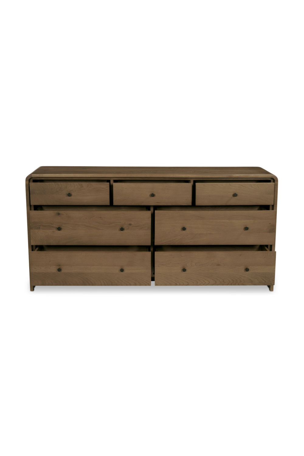 Modern European furniture - Solid Oak 7-Drawer Dresser - www.oroa.com