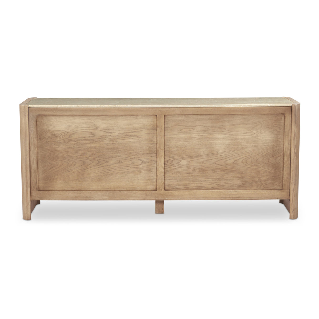 Modern European furniture - Marble Top Oak 6-Drawer Dresser - www.oroa.com
