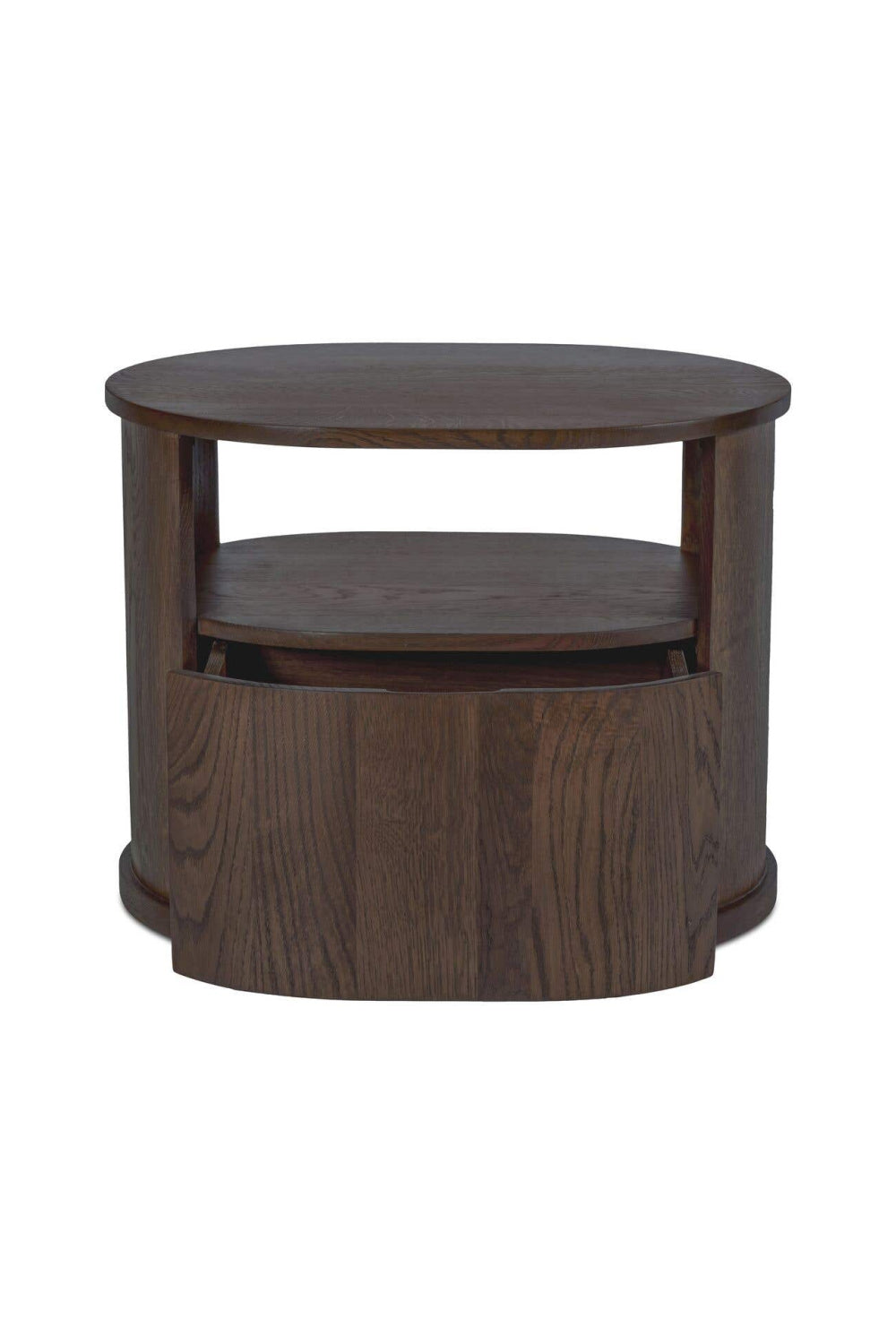 Modern European furniture - Oak 1-Drawer Nightstand - www.oroa.com