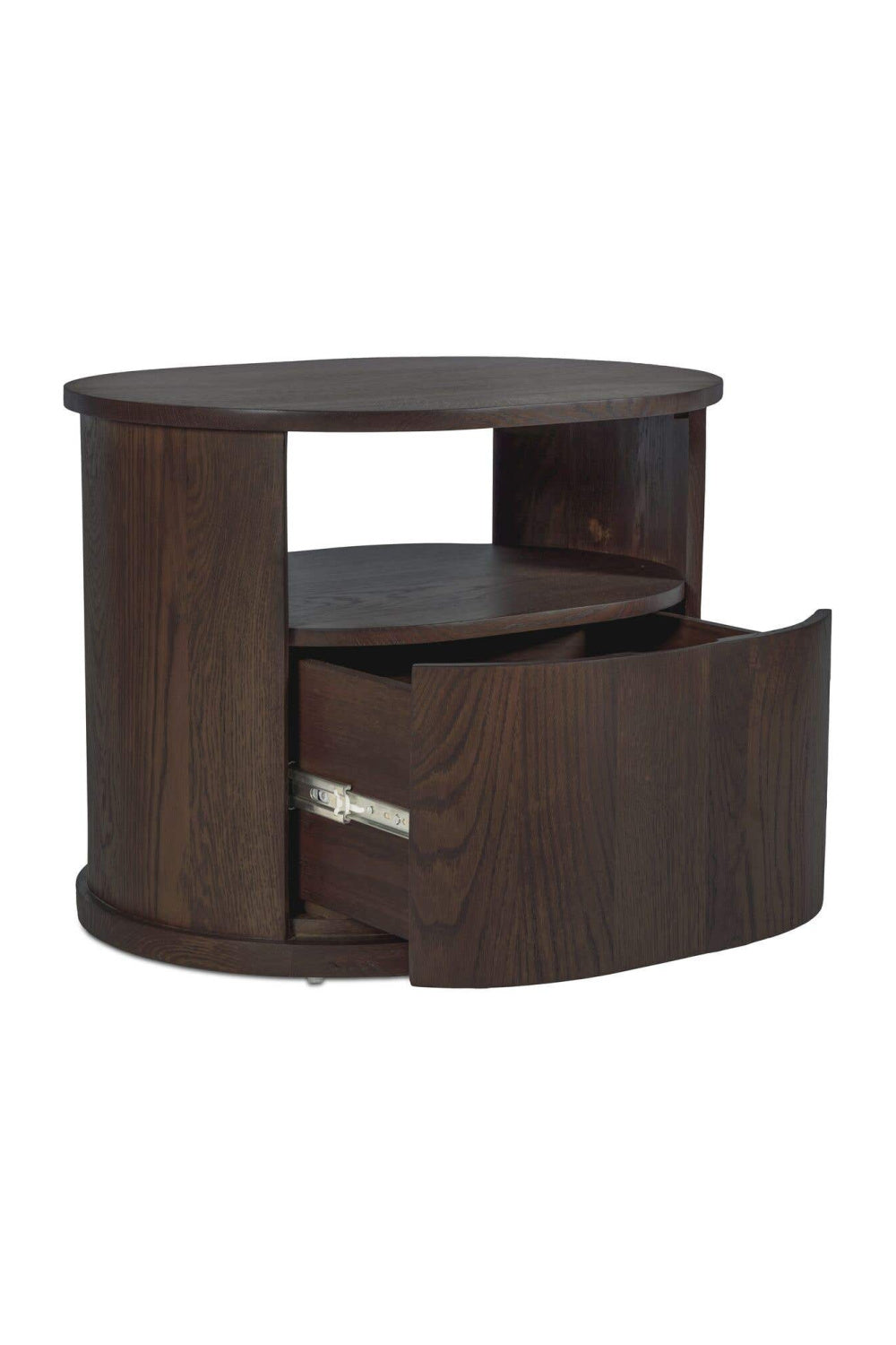 Modern European furniture - Oak 1-Drawer Nightstand - www.oroa.com