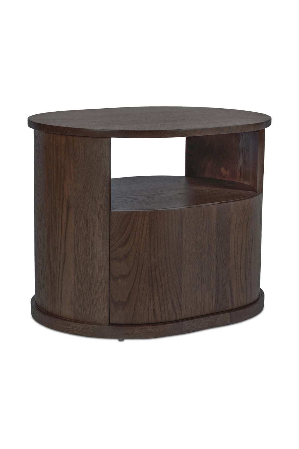Modern European furniture - Oak 1-Drawer Nightstand - www.oroa.com