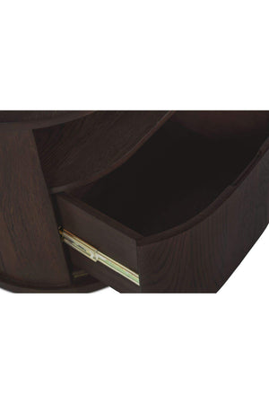 Modern European furniture - Oak 1-Drawer Nightstand - www.oroa.com
