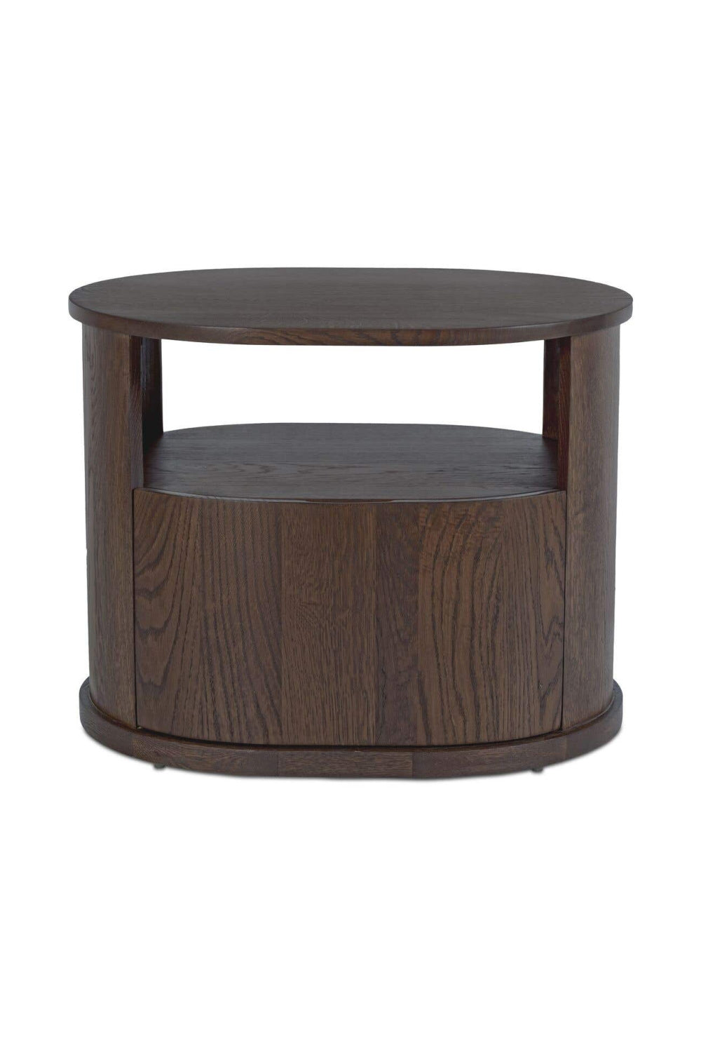 Modern European furniture - Oak 1-Drawer Nightstand - www.oroa.com