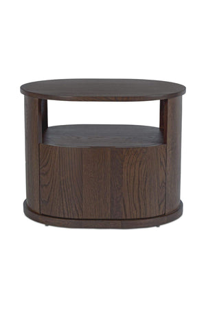 Modern European furniture - Oak 1-Drawer Nightstand - www.oroa.com