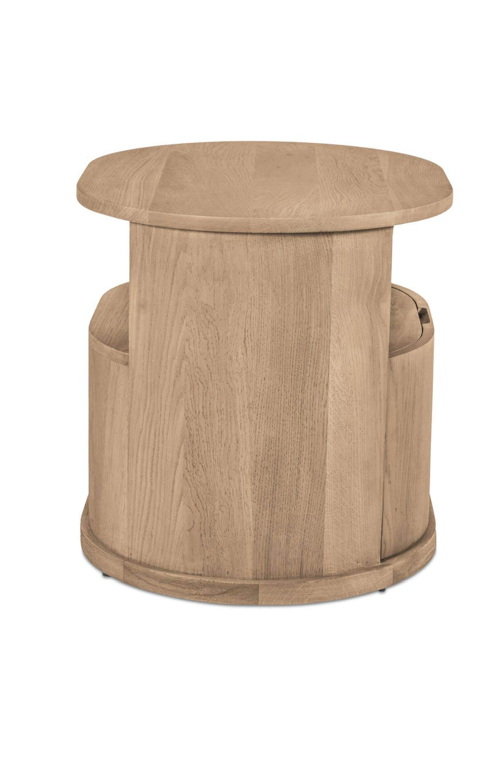 Modern European furniture - Oak 1-Drawer Nightstand - www.oroa.com