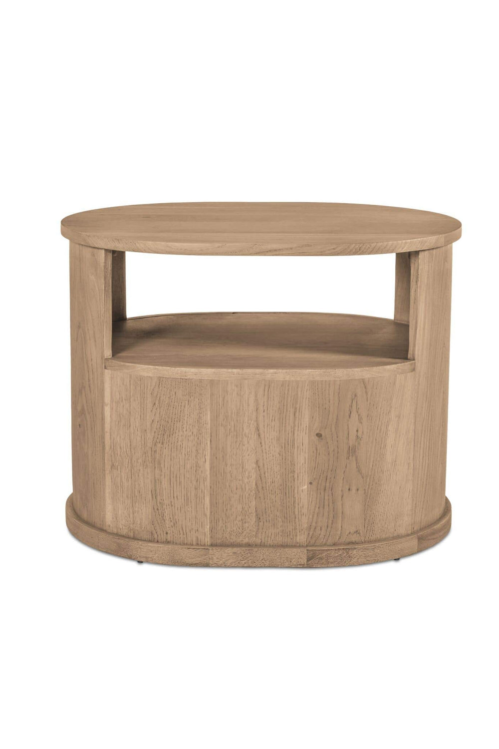 Modern European furniture - Oak 1-Drawer Nightstand - www.oroa.com