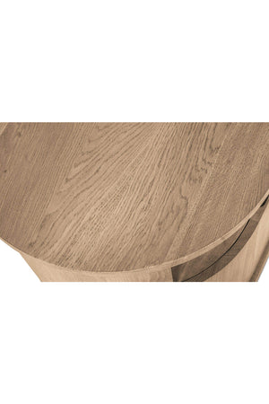 Modern European furniture - Oak 1-Drawer Nightstand - www.oroa.com