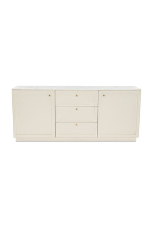   Modern European furniture - Marble Top Wooden Sideboard - www.oroa.com | Oroa.com