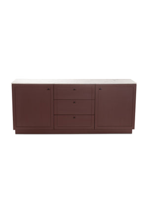   Modern European furniture - Marble Top Wooden Sideboard - www.oroa.com | Oroa.com