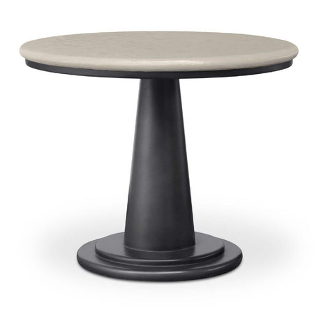 Round Concrete Outdoor Coffee Table | Novi Living Esme | Oroa.com