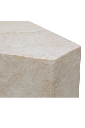   Concrete 5-Sided Outdoor Side Table | Oroa.com