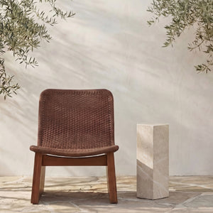   Concrete 5-Sided Outdoor Side Table | Oroa.com