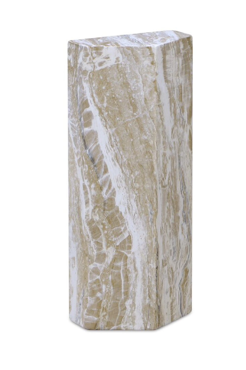   Concrete 5-Sided Outdoor Side Table | Oroa.com