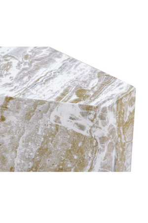   Concrete 5-Sided Outdoor Side Table | Oroa.com