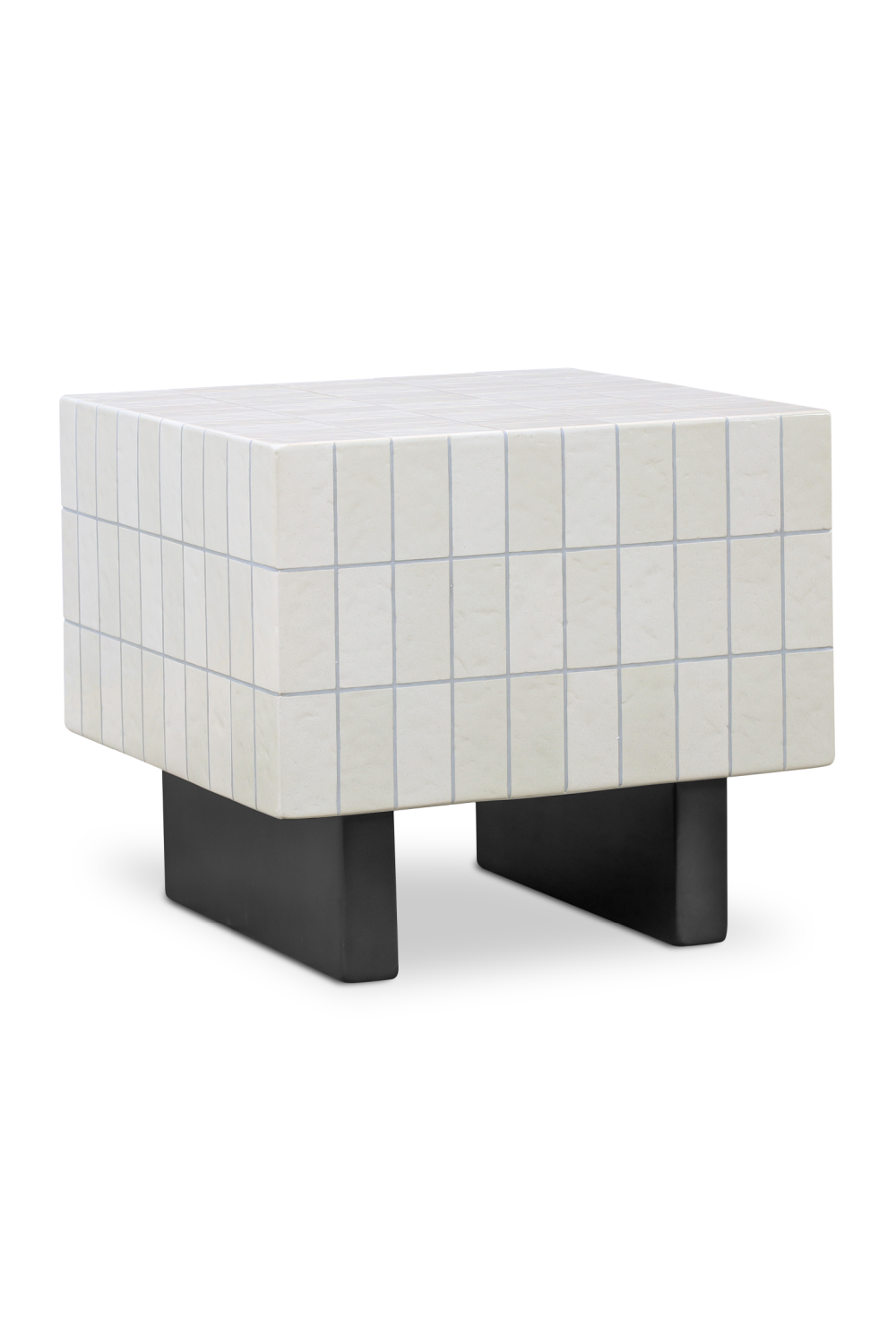 Glazed Concrete Outdoor Side Table | Novi Living Farren | Oroa.com