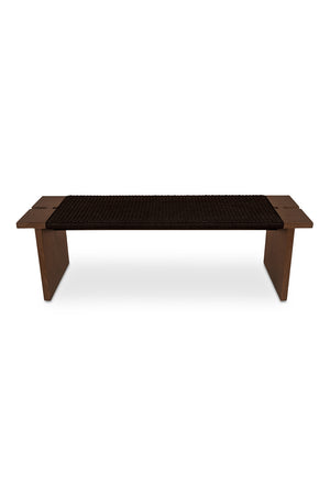   Modern European furniture - Brown Hyacinth Outdoor Bench - www.oroa.com | Oroa.com