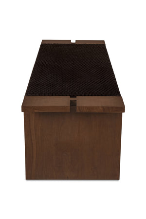   Modern European furniture - Brown Hyacinth Outdoor Bench - www.oroa.com | Oroa.com