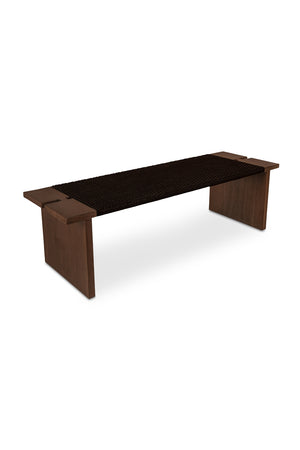   Modern European furniture - Brown Hyacinth Outdoor Bench - www.oroa.com | Oroa.com