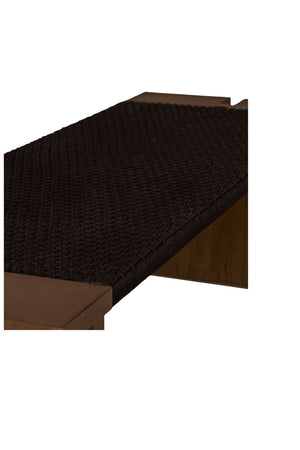   Modern European furniture - Brown Hyacinth Outdoor Bench - www.oroa.com | Oroa.com