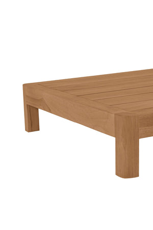   Modern European furniture - Solid Teak Outdoor Side Table - www.oroa.com | Oroa.com