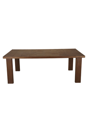 Modern European furniture - Solid Teak Outdoor Dining Table - www.oroa.com
