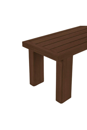   Modern European furniture - Solid Teak Outdoor Dining Bench - www.oroa.com | Oroa.com