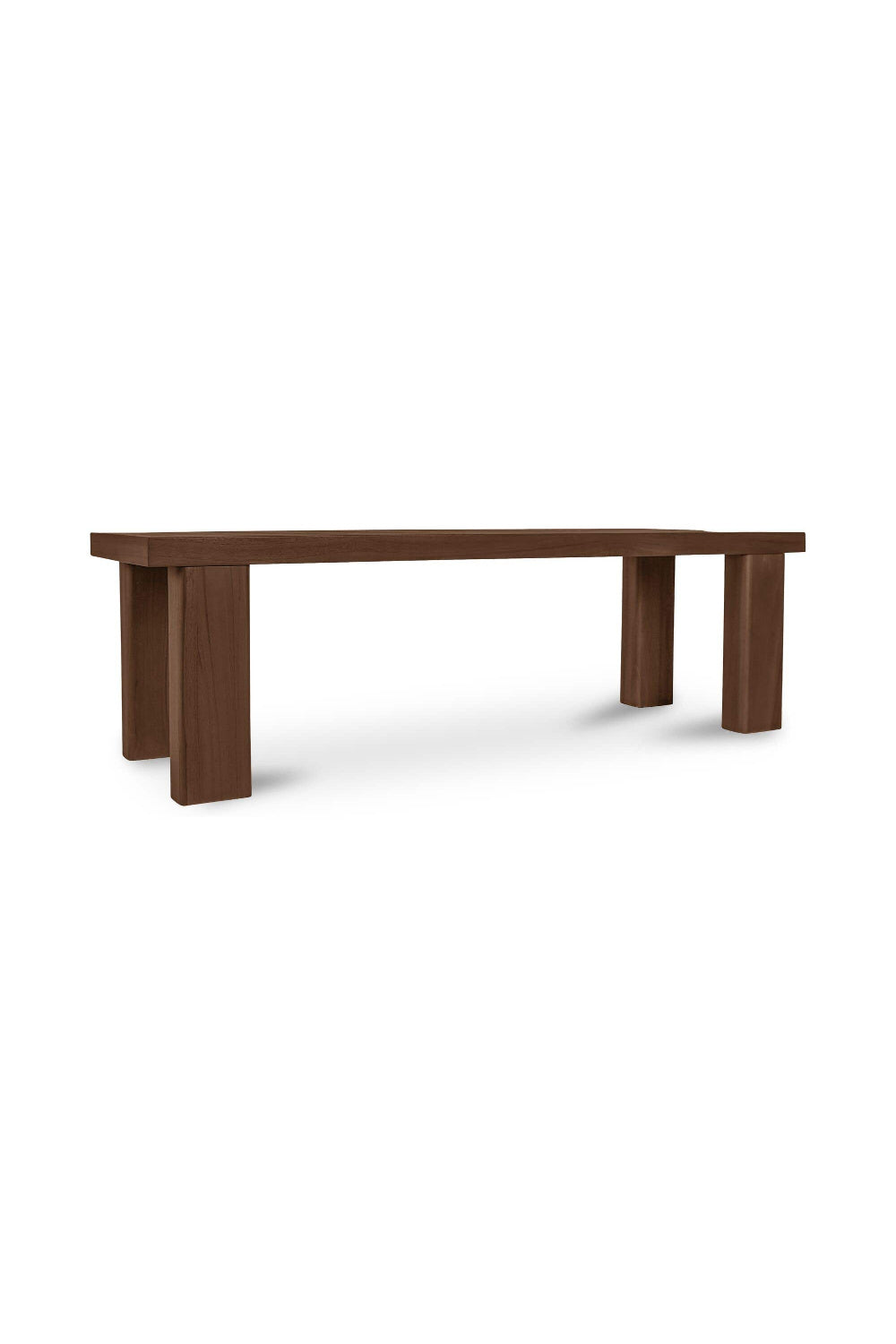   Modern European furniture - Solid Teak Outdoor Dining Bench - www.oroa.com | Oroa.com