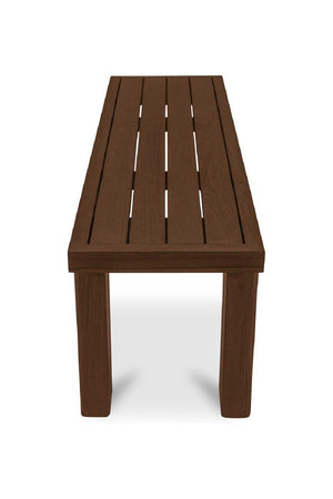   Modern European furniture - Solid Teak Outdoor Dining Bench - www.oroa.com | Oroa.com