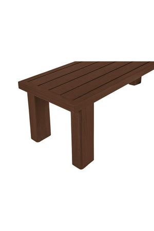   Modern European furniture - Solid Teak Outdoor Dining Bench - www.oroa.com | Oroa.com