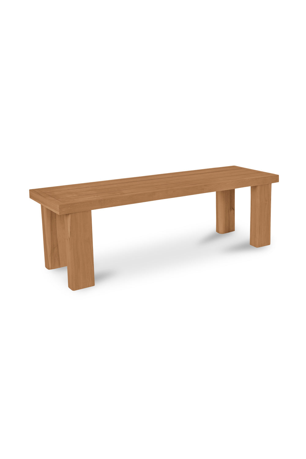   Modern European furniture - Solid Teak Outdoor Dining Bench - www.oroa.com | Oroa.com