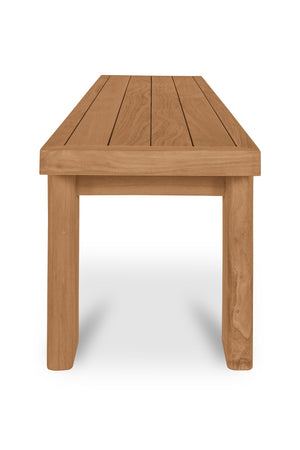   Modern European furniture - Solid Teak Outdoor Dining Bench - www.oroa.com | Oroa.com