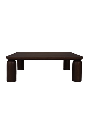 Brown Teak Outdoor Coffee Table | Novi Living Barclay