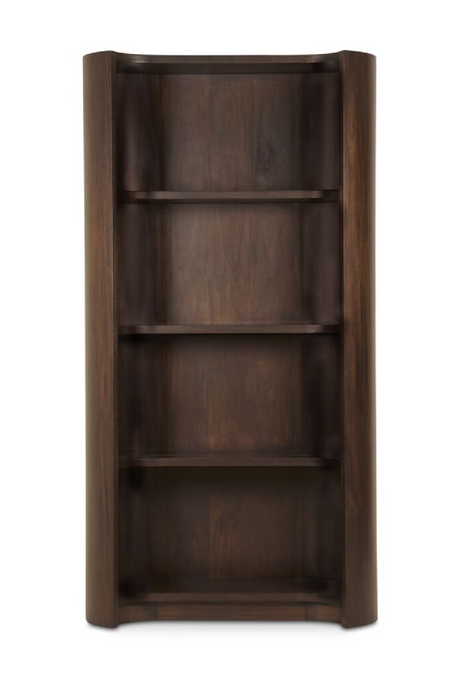 Solid Mahogany Bookcase | Novi Living Nera | Oroa.com
