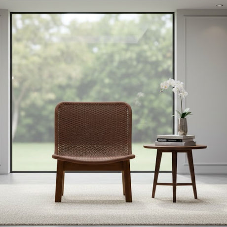 Handwoven Hyacinth Outdoor Accent Chair | Novi Living | Oroa.com