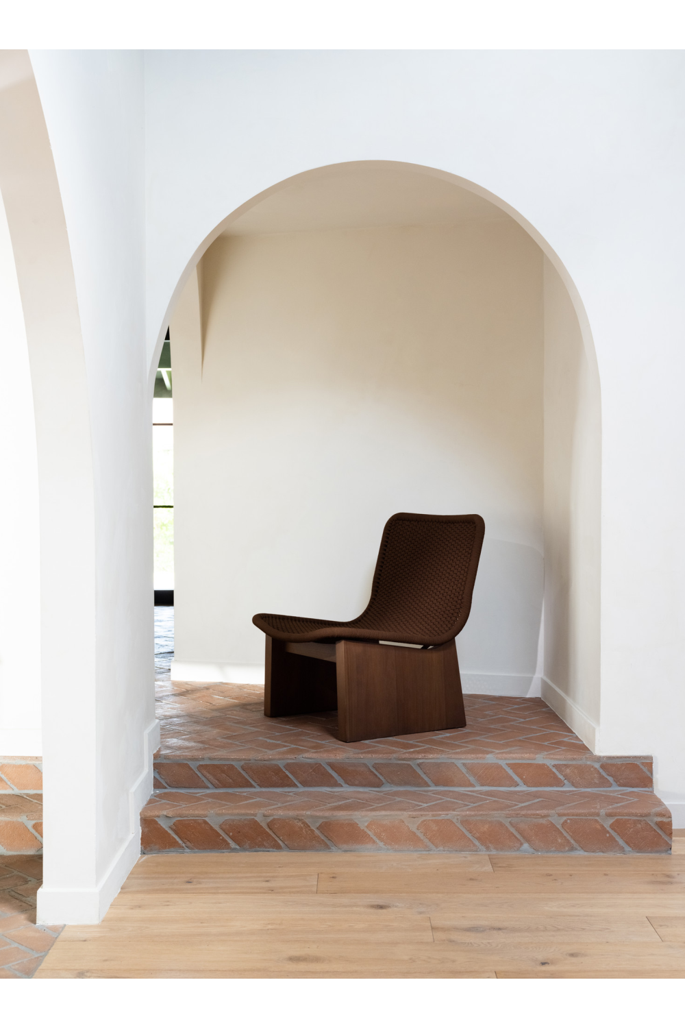 Handwoven Hyacinth Outdoor Accent Chair | Novi Living | Oroa.com