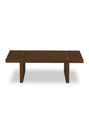 Solid Teak Outdoor Coffee Table | Novi Living Fletcher | Oroa.com