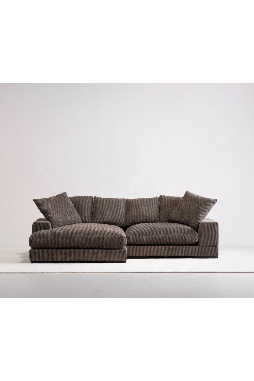 Corduroy Sectional Sofa | Novi Living Plunge | Oroa.com