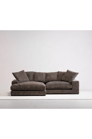 Corduroy Sectional Sofa | Novi Living Plunge | Oroa.com