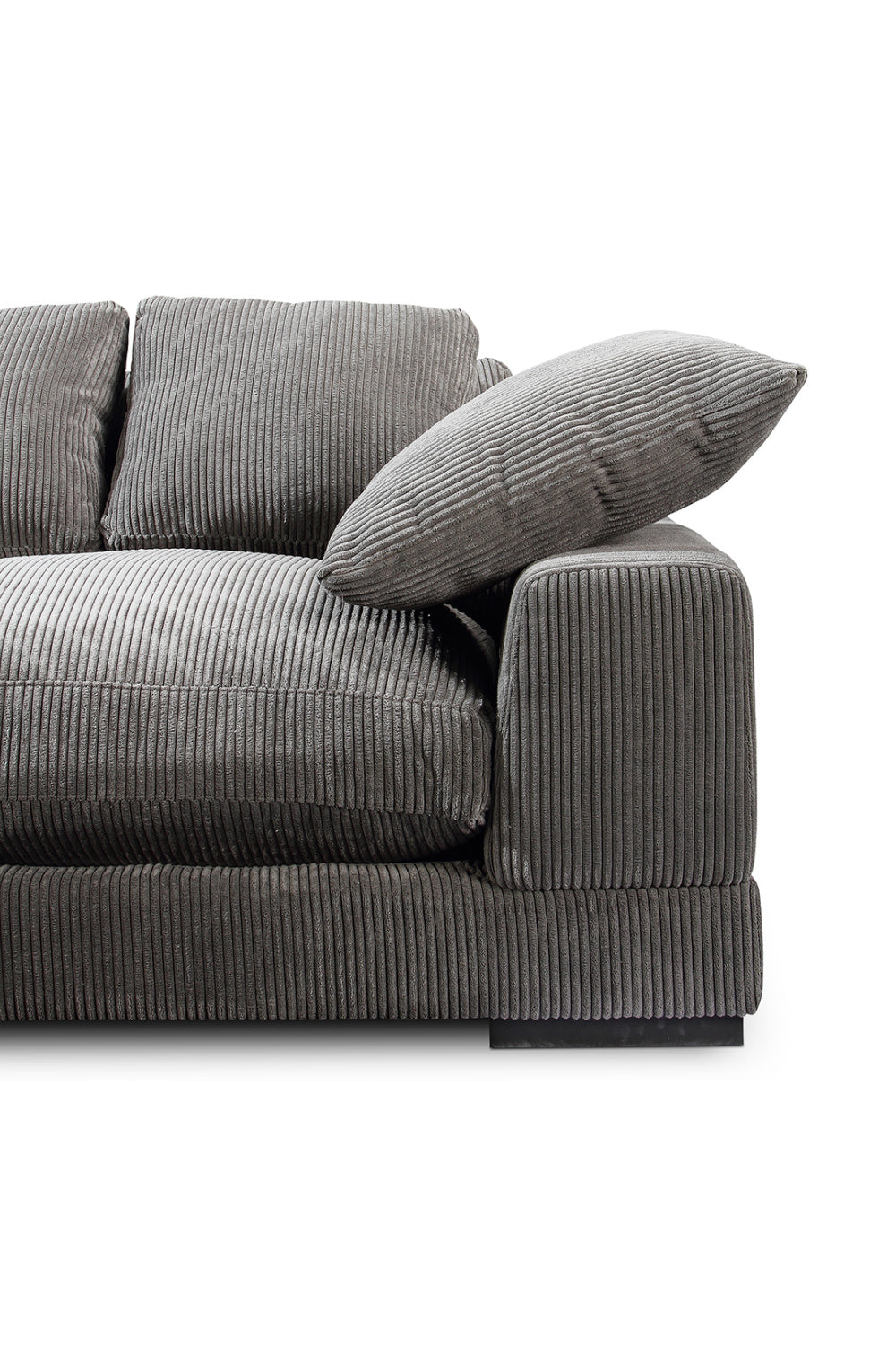 Corduroy Sectional Sofa | Novi Living Plunge | Oroa.com