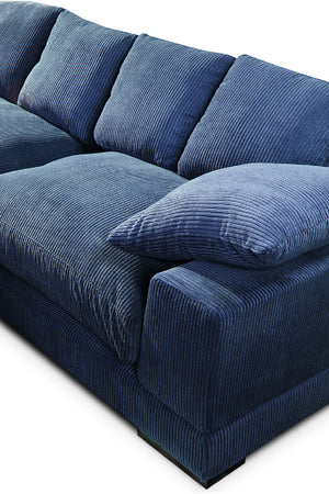 Corduroy Sectional Sofa | Novi Living Plunge | Oroa.com