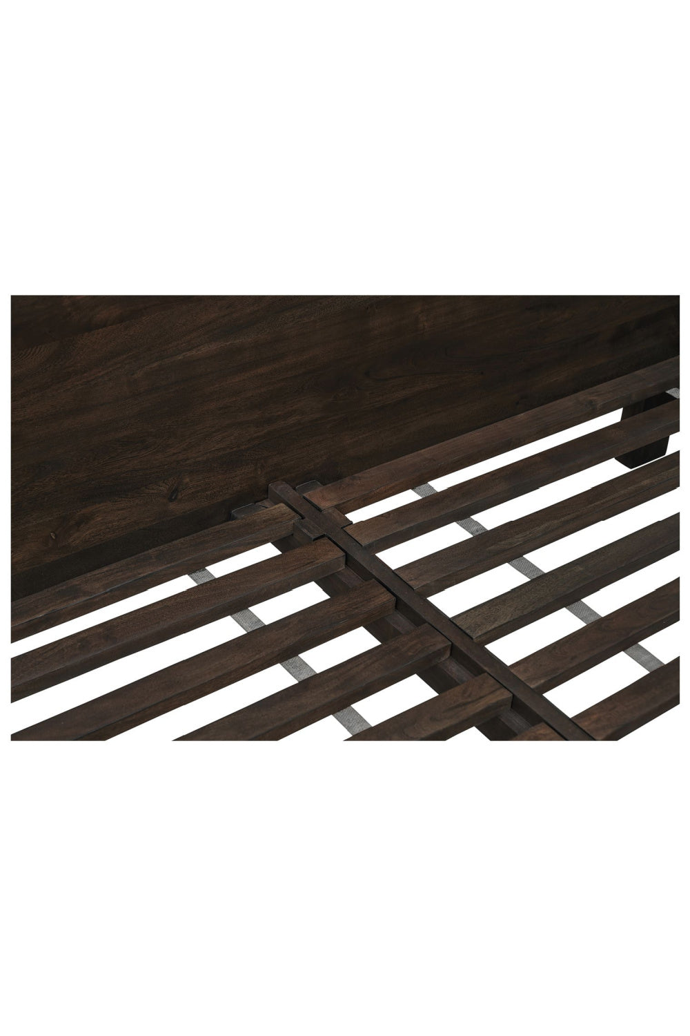 Modern European furniture - Brown Solid Acacia Bed - www.oroa.com