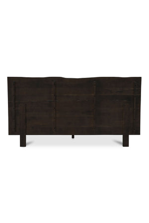 Modern European furniture - Brown Solid Acacia Bed - www.oroa.com