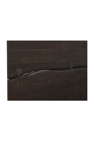 Modern European furniture - Brown Solid Acacia Bed - www.oroa.com