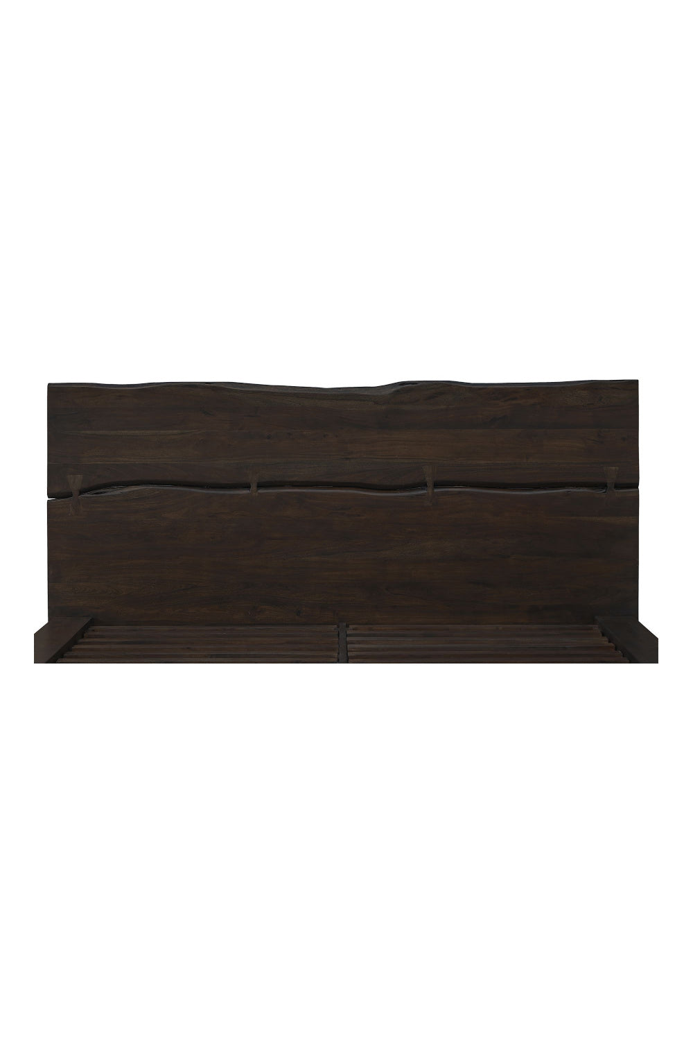 Modern European furniture - Brown Solid Acacia Bed - www.oroa.com