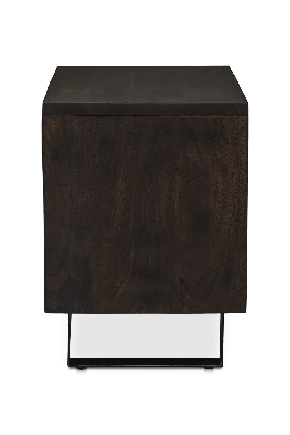 Modern European furniture - Solid Acacia 1-Drawer Nightstand - www.oroa.com