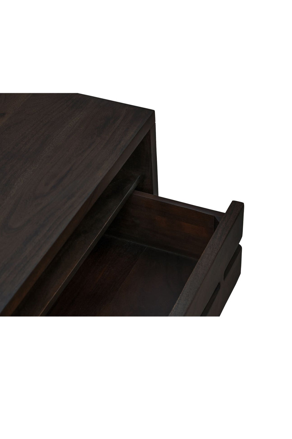 Modern European furniture - Solid Acacia 1-Drawer Nightstand - www.oroa.com