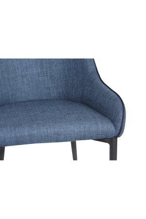 Modern European furniture - Blue Dining Chair Set (2) - www.oroa.com