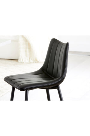   Modern European furniture - Vertical Stitched Counter Stools (2) - www.oroa.com | Oroa.com