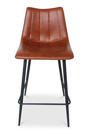   Modern European furniture - Vertical Stitched Counter Stools (2) - www.oroa.com | Oroa.com
